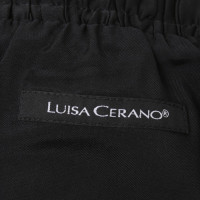 Luisa Cerano Jurk in zwart
