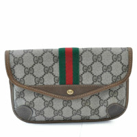 Gucci Clutch en Toile en Marron