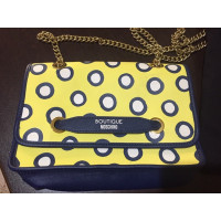 Moschino Shoulder bag Leather in Yellow