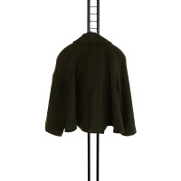 Chanel Jacket/Coat Wool in Khaki