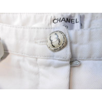 Chanel Jeans Canvas in White