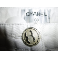 Chanel Jeans Canvas in White