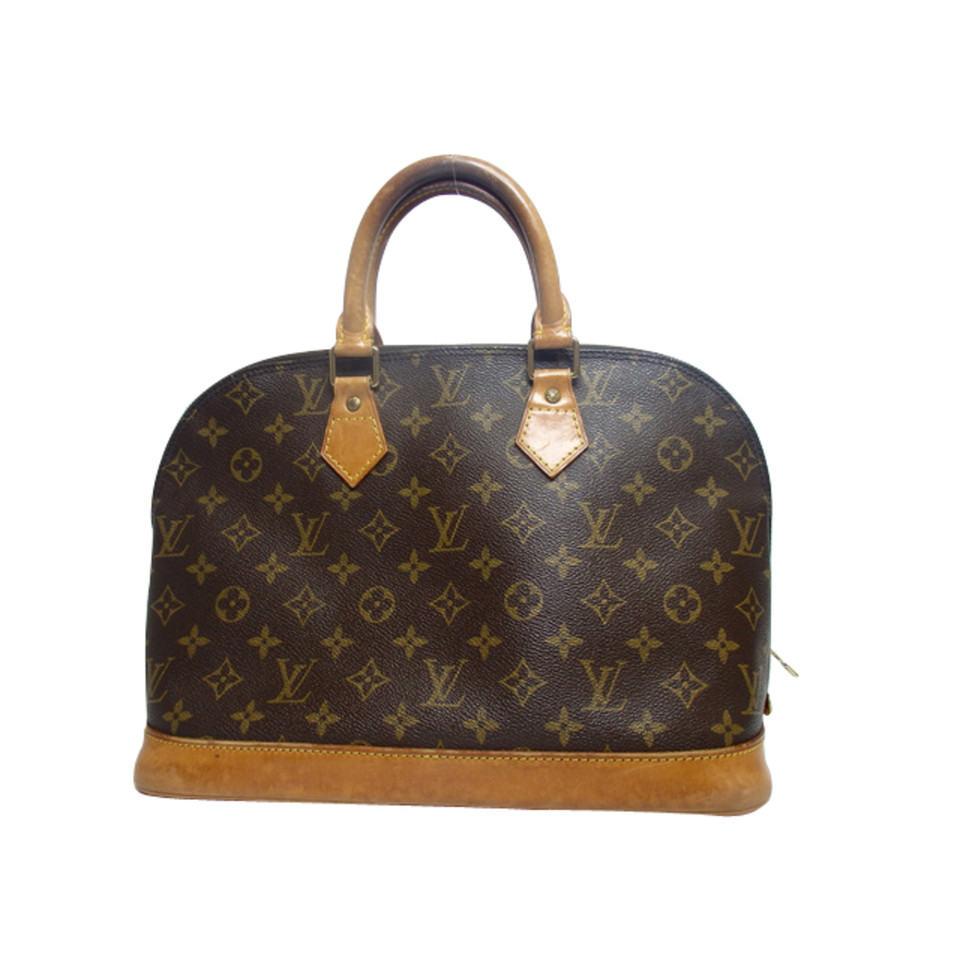 Louis Vuitton Alma aus Canvas in Braun