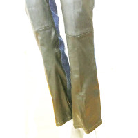 Jitrois Jeans aus Leder in Braun
