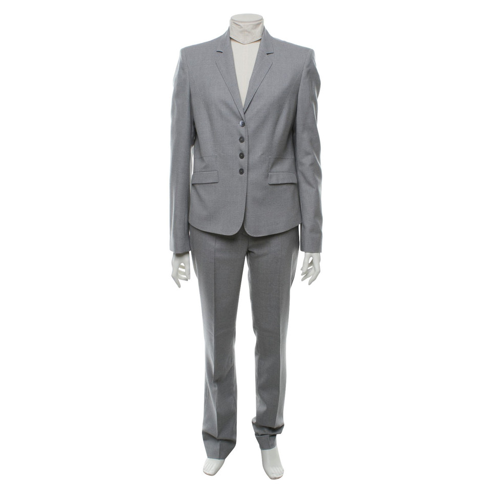 René Lezard Wool suit in grey