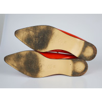 Vivienne Westwood Slippers/Ballerinas Patent leather in Orange