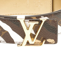 Louis Vuitton Belt Canvas in Brown