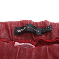 Arma Trousers Leather in Red