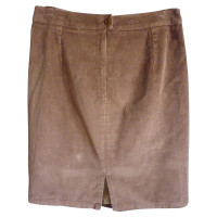 Burberry Skirt Cotton in Brown