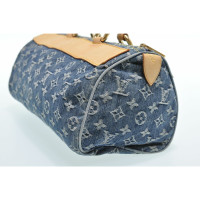 Louis Vuitton Neo Speedy Monogram Denim Jeans fabric in Blue