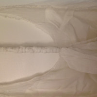 Acne Robe en Coton en Blanc