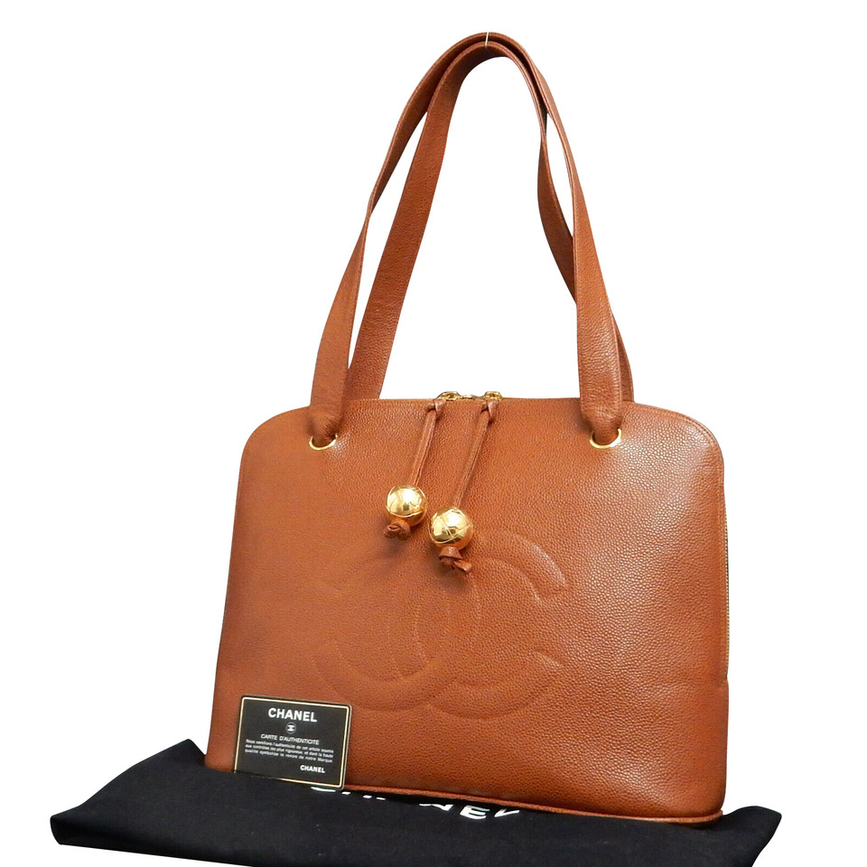 Chanel Shoulder bag Leather in Brown