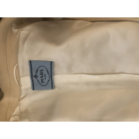 Prada Jacket/Coat Wool in Cream
