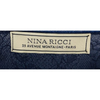 Nina Ricci Vestito in Seta in Blu