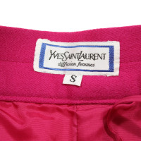 Yves Saint Laurent Skirt in Fuchsia