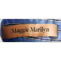 Maggie Marilyn Oberteil aus Baumwolle in Blau