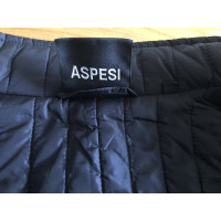 Aspesi Jas/Mantel Wol in Blauw
