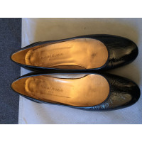 Jourdan Slippers/Ballerinas Patent leather in Black