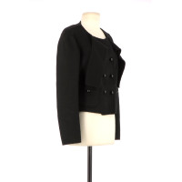 Paule Ka Jacket/Coat Wool in Black