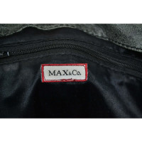 Max & Co Tote Bag aus Leder in Grau