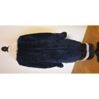 Liska Jacke/Mantel aus Leder in Blau