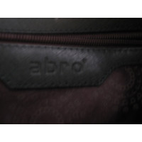 Abro Handtasche aus Leder in Grün