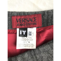 Versace Rock aus Viskose in Grau
