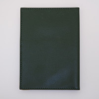 Rolex Täschchen/Portemonnaie aus Leder in Grün