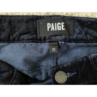 Paige Jeans Jeans Katoen in Blauw