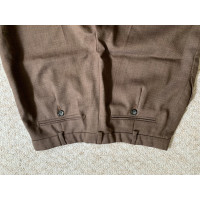 Max Mara Trousers Wool in Brown