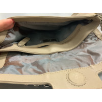 Calvin Klein Clutch Bag Leather in Beige