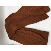 Borsalino Scarf/Shawl Wool in Brown