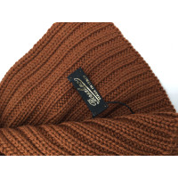 Borsalino Scarf/Shawl Wool in Brown