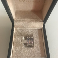 Bulgari Ring aus Weißgold in Silbern