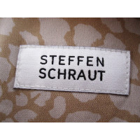 Steffen Schraut Kleid aus Seide in Beige