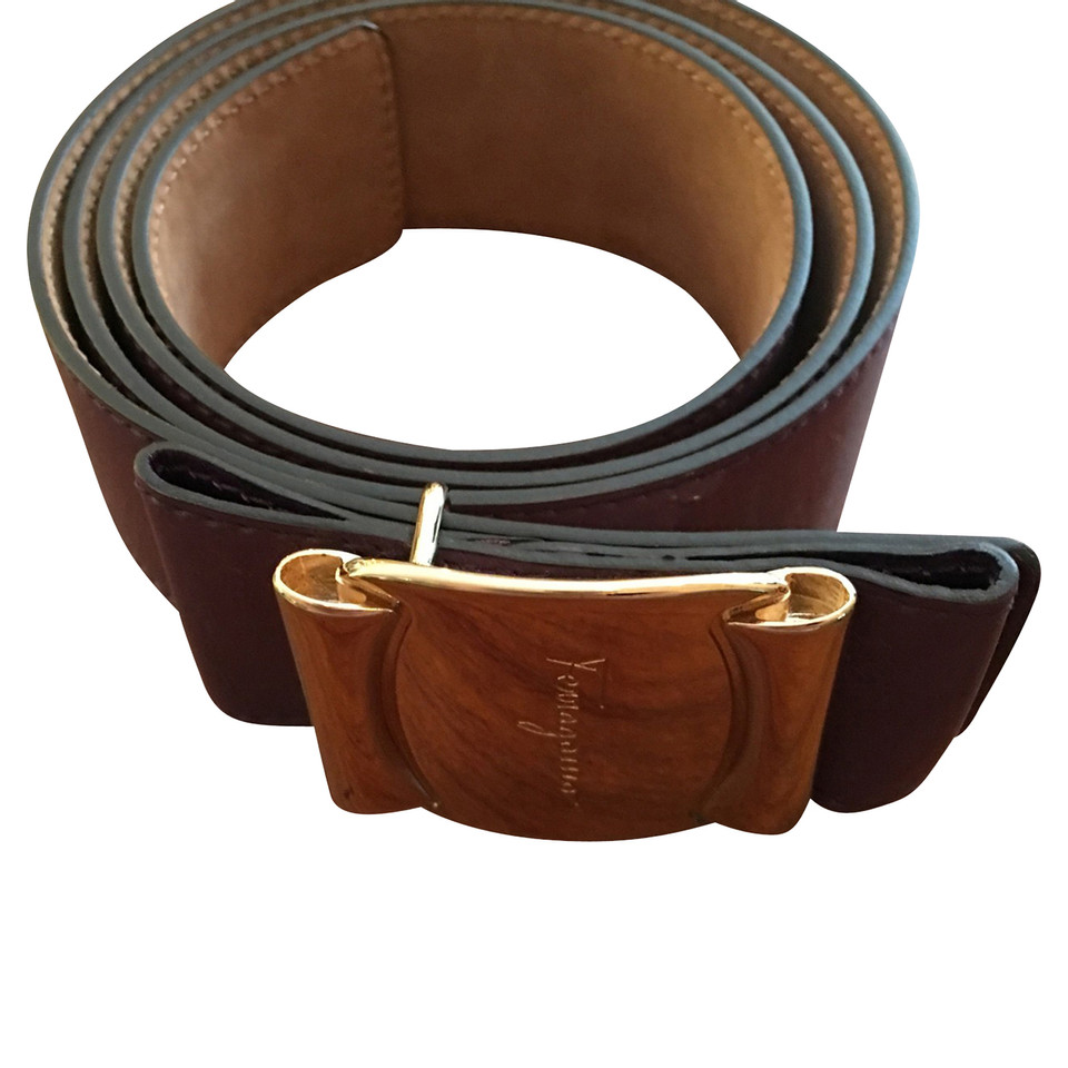 Salvatore Ferragamo Belt made of leather