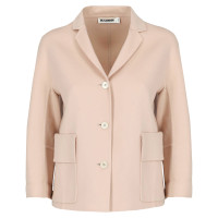 Jil Sander Giacca/Cappotto in Lana in Beige