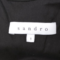 Sandro Kleid in Blau/Schwarz
