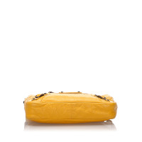 Balenciaga City Bag aus Leder in Gelb