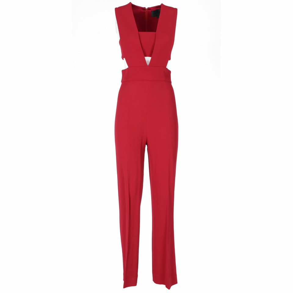 Cushnie Et Ochs Combinaison en Viscose en Rouge