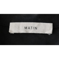 Matin Top en Coton en Noir