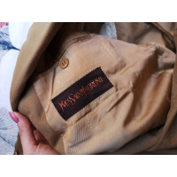 Yves Saint Laurent Jacket/Coat Wool in Brown