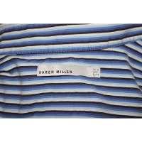 Karen Millen Oberteil aus Baumwolle in Blau