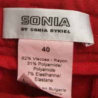 Sonia Rykiel Broek in Red