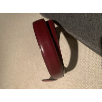 Aigner Belt Leather in Bordeaux