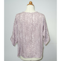 Repeat Cashmere Top Silk in Pink