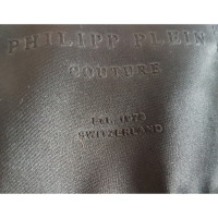 Philipp Plein Kleid aus Baumwolle in Schwarz