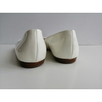 Louis Vuitton Slippers/Ballerinas Leather in White