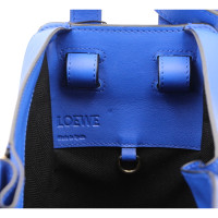 Loewe Handtasche aus Leder in Blau