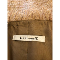 L.K. Bennett Suit Wol in Beige